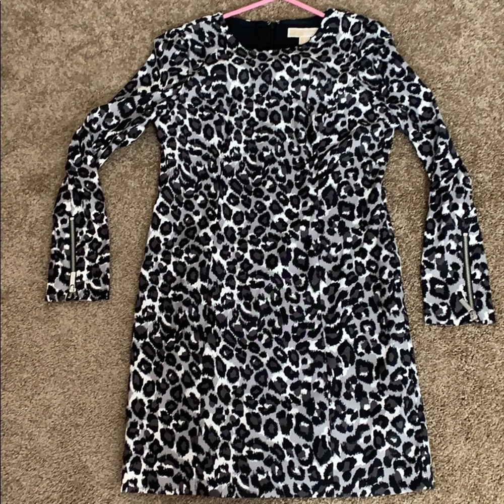 MICHAEL Michael Kors animal print sheath dress EUC